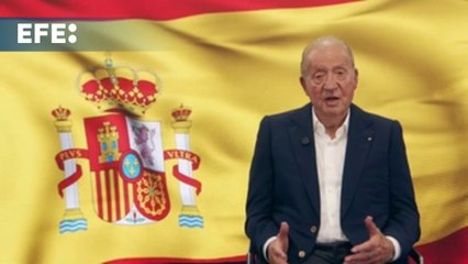 El rey Juan Carlos graba un vídeo para pedir a los jóvenes que apoyen a su hijo
