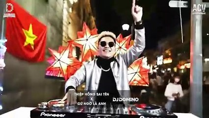 Mashup Remix Domino Thiệp Hồng Sai Tên x Cứ Ngỡ Là Anh  - Thúy Loan cover