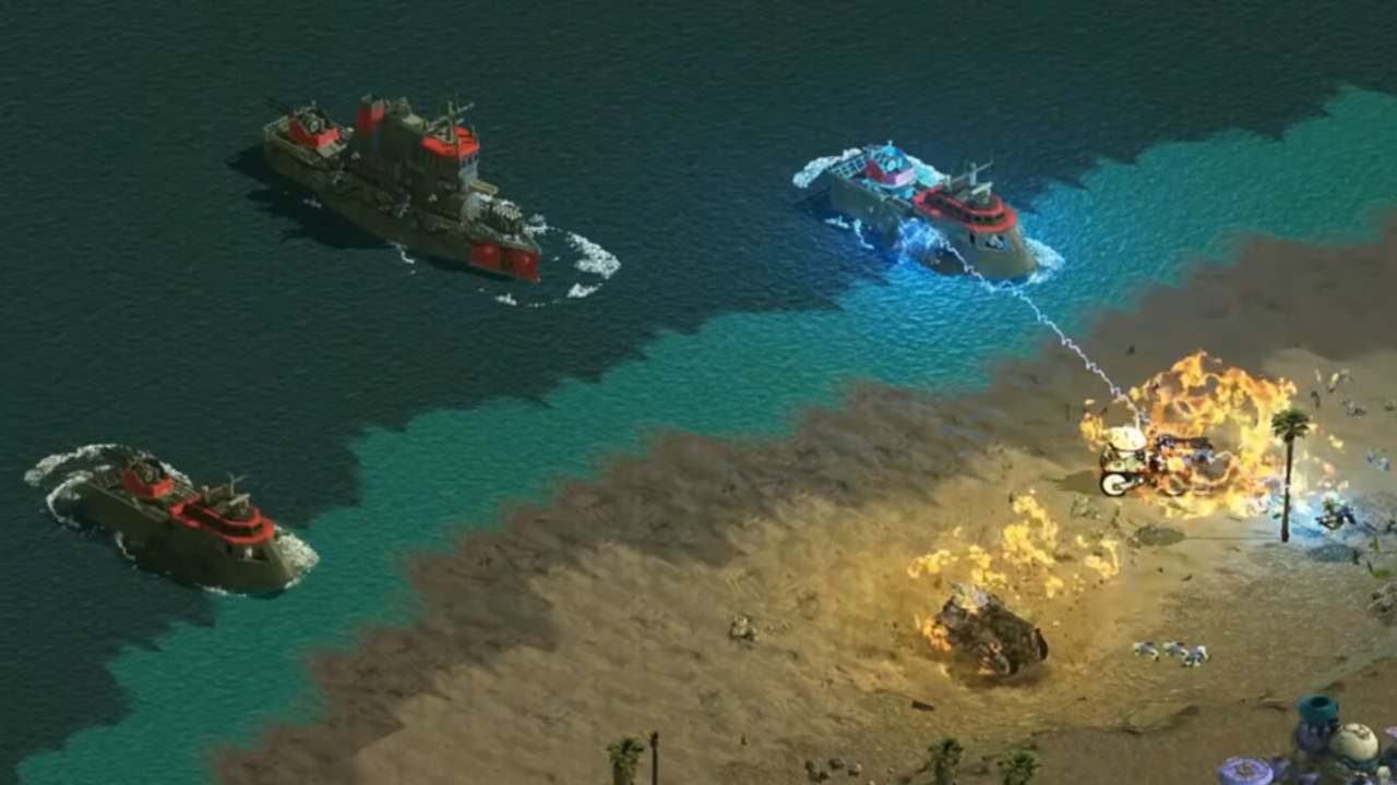 D.O.R.F., das Indie-C&C für Nostalgiker, versucht sich jetzt auch an der Kriegsführung zu Wasser
