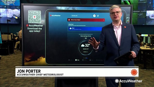 Brace for colder weather with the free AccuWeather app's WinterCast
