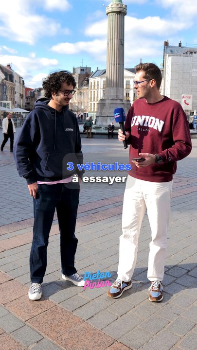 Tu peux essayer N'IMPORTE QUEL véhicule dans le monde, tu choisis lequel ? Soyez fous, partez du principe que vous savez comment les conduire.