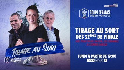 🚨 LIVE - Suivez le tirage au sort des 32èmes de finale de la Coupe de France en direct !