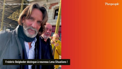 Frédéric Beigbeder ne mâche pas ses mots face à Léna Situations : "Après lecture, votre machin devrait s'intituler..."