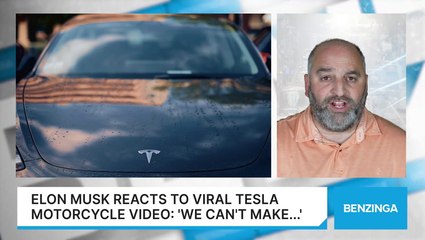 Elon Musk Reacts To Viral Tesla Motorcycle Video: 'We Can't Make...'