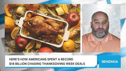 Here's How Americans Spent a Record $18 Billion Chasing Thanksgiving Week Deals