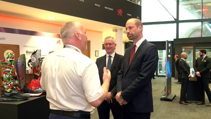 William meets entrepreneurs at Wales Investment Summit