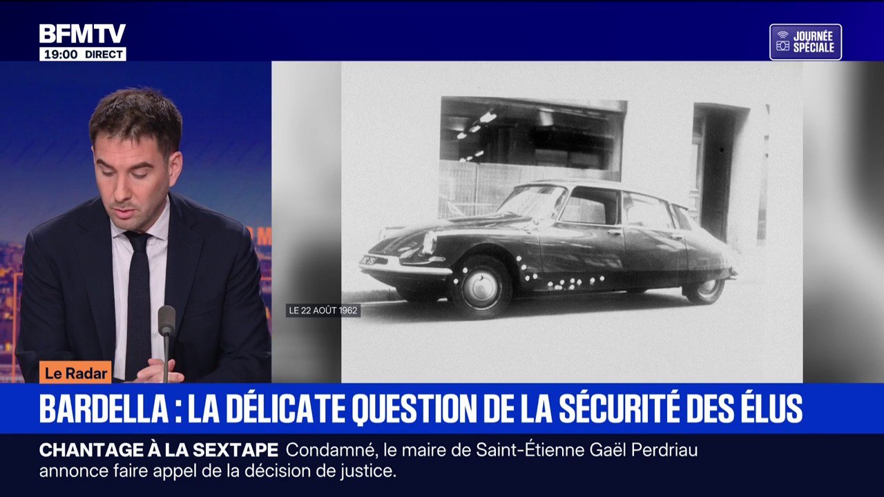 LE RADAR BFM - La délicate question de la sécurité des élus après l’agression de Jordan Bardella