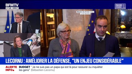 Marschall Truchot : Lecornu, "Je ne suis pas un papa pour rassurer les gens" - 01/12