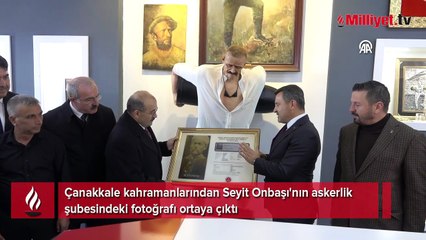 Çanakkale kahramanlarından Seyit Onbaşı'nın hiç bilinmeyen fotoğrafı! İlk kez paylaşıldı