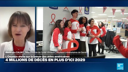 Sida : quatre millions de décès en plus d'ici 2029, baisse des aides américaines