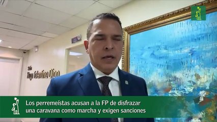 Los perremeístas acusan a la FP de disfrazar una caravana como marcha y exigen sanciones