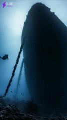 Naufrágio de navio após ataque aéreo - SS Thistlegorm 1941