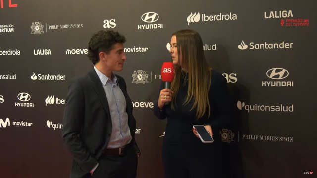 MARC MÁRQUEZ, ENTREVISTA, PREMIOS AS DEL DEPORTE 2025