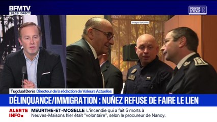 Marschall Truchot : Délinquance/immigration, Nuñez refuse de faire le lien - 01/12