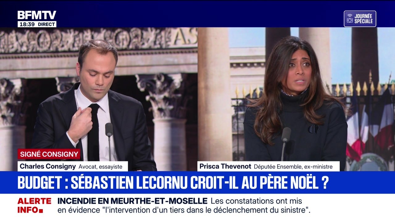 Marschall Truchot : Lecornu/budget, "C'est aux parlementaires de rassurer" - 01/12