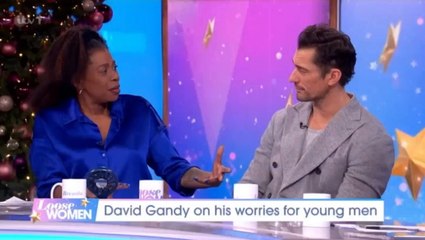 Supermodel David Gandy says young men feel ‘demonised’ from being taught they are ‘the problem in society’