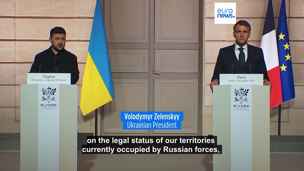Zelenskyy rallies European support in Paris ahead of US-led Moscow talks