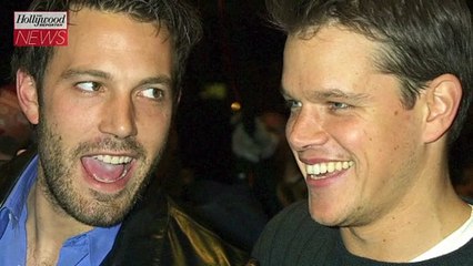 According to Ben Affleck, Matt Damon Never Cleaned When They Were Roommate | THR News
