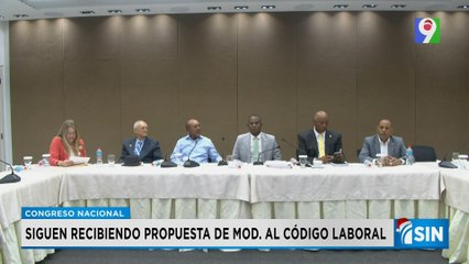 Continúan debate contra reforma laboral por cambios | Primera Emisión SIN