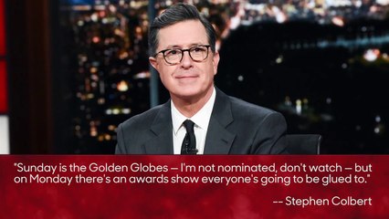Stephen Colbert Launches "Campaign" for Consideration in Trump's "Dishonest & Corrupt Media Awards" | THR News