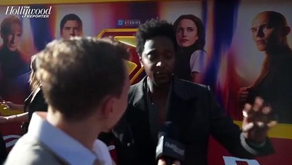 Edi Gathegi Reacts to a DC and Marvel Universe Crossover: "The Cinematic Universes Would Implode!" | THR Video