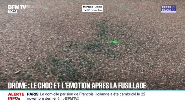 Fusillade dans la Drôme: le choc et l'émotion des habitants