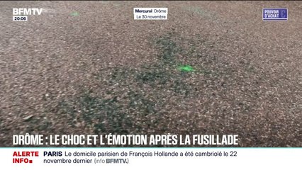 Fusillade dans la Drôme: le choc et l'émotion des habitants