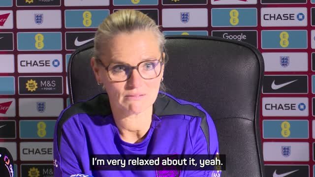 Wiegman 'very relaxed' about England future