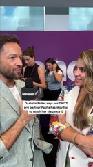 Danielle Fishel Says She Needs To Learn Elegance From DWTS Partner