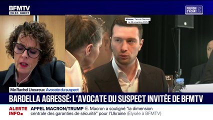 Agression de Jordan Bardella: le suspect regrette “son geste (...)qui visait à attirer l’attention sur un parti qui lui fait peur”, explique son avocate Maître Rachel Lheureux