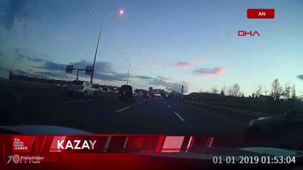 Ankara’da trafikte makas atan sürücü kazaya sebep oldu