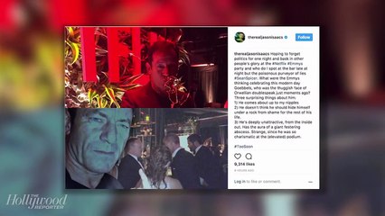 James Corden Jokes About Sean Spicer Photo at Emmys, Admits He's 'Disappointed' By The Photo | THR News