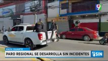 Paro regional afecta comercio, transporte y docencia | Primera Emisión SIN