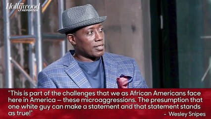 Wesley Snipes Denies Patton Oswalt's Allegations That He Was a Diva on Set of 'Blade: Trinity' | THR News