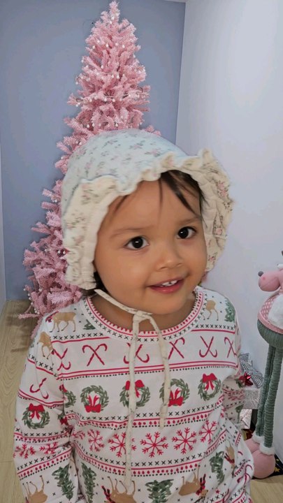 "Hi friends! 🎁 Today my Christmas tree shines brighter than ever 🌟. Every little light on my tree is a wish of hope, every ornament is a hug for you. Merry beginning of Christmas, with all my love for you!"