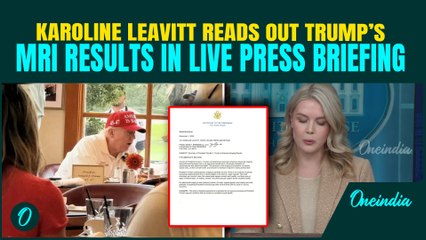 Trump NOT WELL? MRI Scan Results OUT! Karoline REVEALS Details After Mar-a-Lago Photo CONTROVERSY