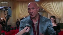 Dwayne Johnson Shares the Inspiration Behind His New Skincare Line at the Oscars | THR Video