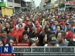 Juventud reafirma su compromiso en defender la paz y la soberanía venezolana