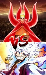 Qui est le plus fort entre Luffy et Naruto _