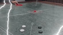 Unbelievable Trick Center Cut in Carrom! 😱🔥 | Most Satisfying Shot Ever!"