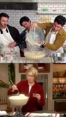 The Jonas Brothers Make Martha’s Famous Eggnog
