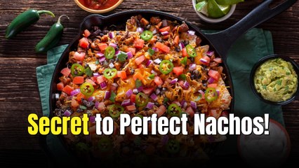 Loaded Beef Skillet Nachos