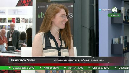 Francisca Solar habla sobre la presentación de su libro Buzón de las impuras