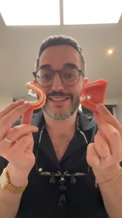 Le dentier clipsable