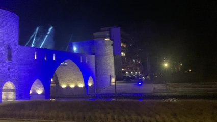 Quentin Mosimann au Pont des Trous à Tournai
