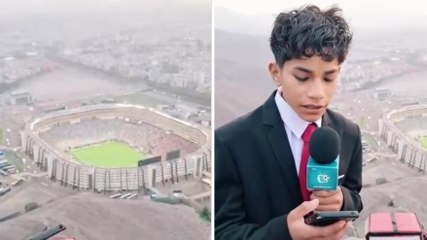 La commovente impresa di un 15enne per raccontare la finale di Libertadores