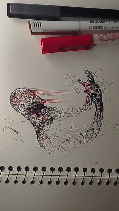 Creative drawing ideas, quick effortless drawing