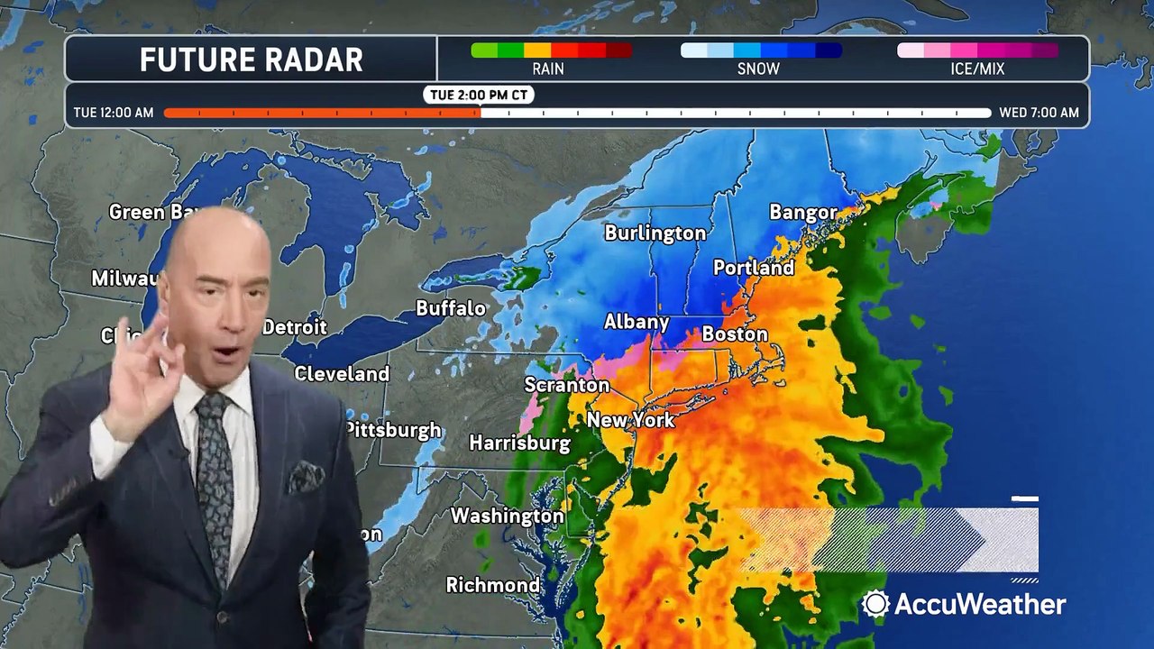 Winter storm to impact 115 million from Midwest...