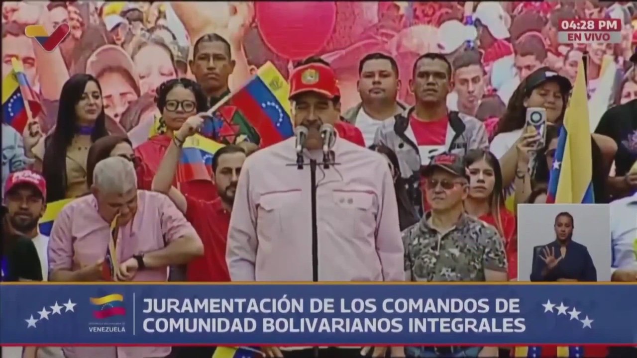 Tensión en Venezuela: Maduro habla en inglés y...