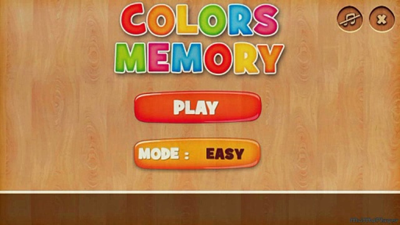Colours Memory Game GAMEPLAY